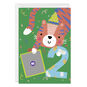 Festive Tiger Custom 2nd Birthday Card, , large image number 3
