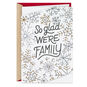 So Glad We're Family and Friends Christmas Card for Relative, , large image number 1