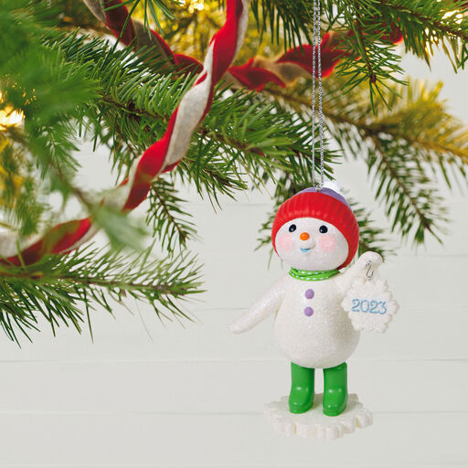 Sweet Snowman 2023 Ornament, 