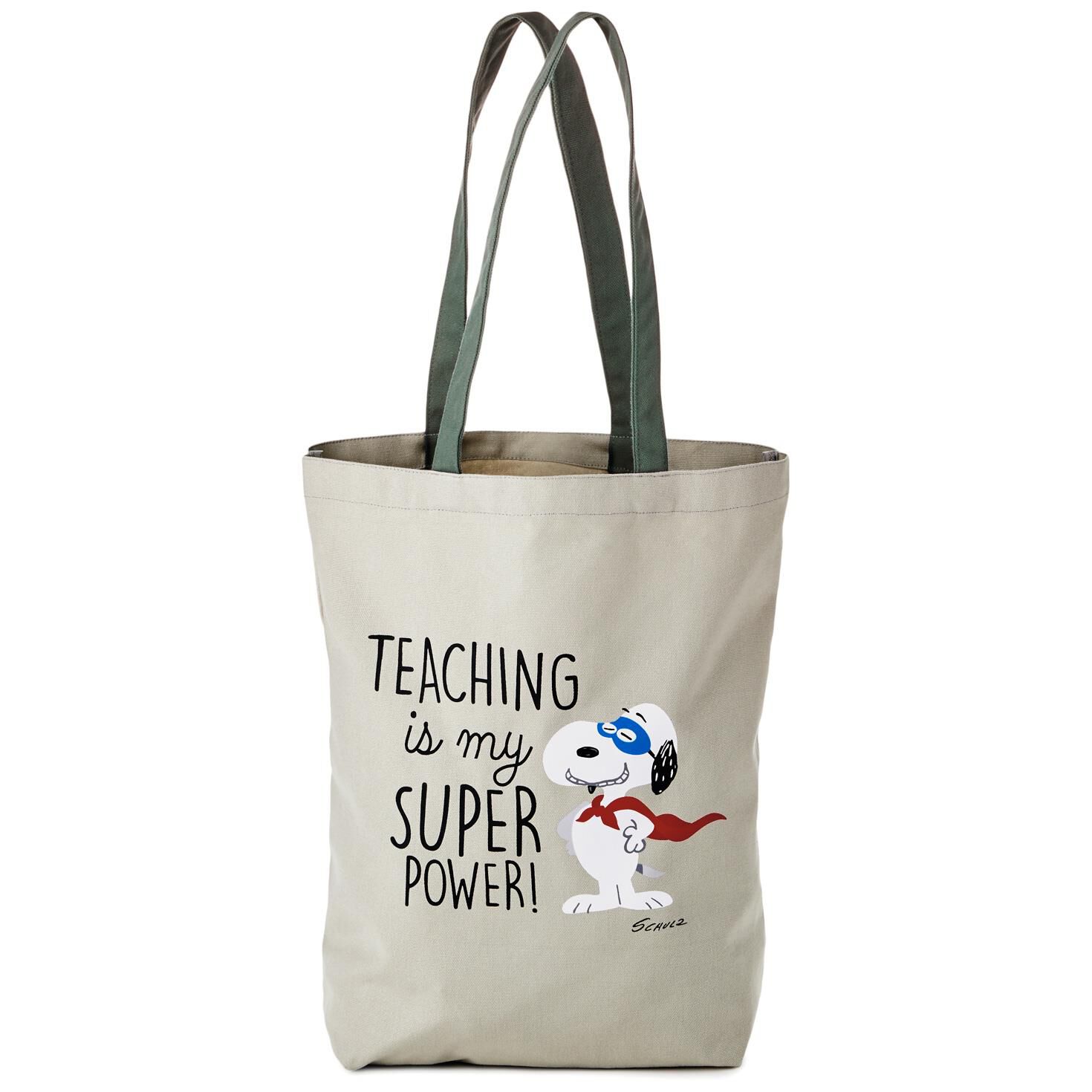 Peanuts Snoopy Teaching Is My Super Tote Bag
