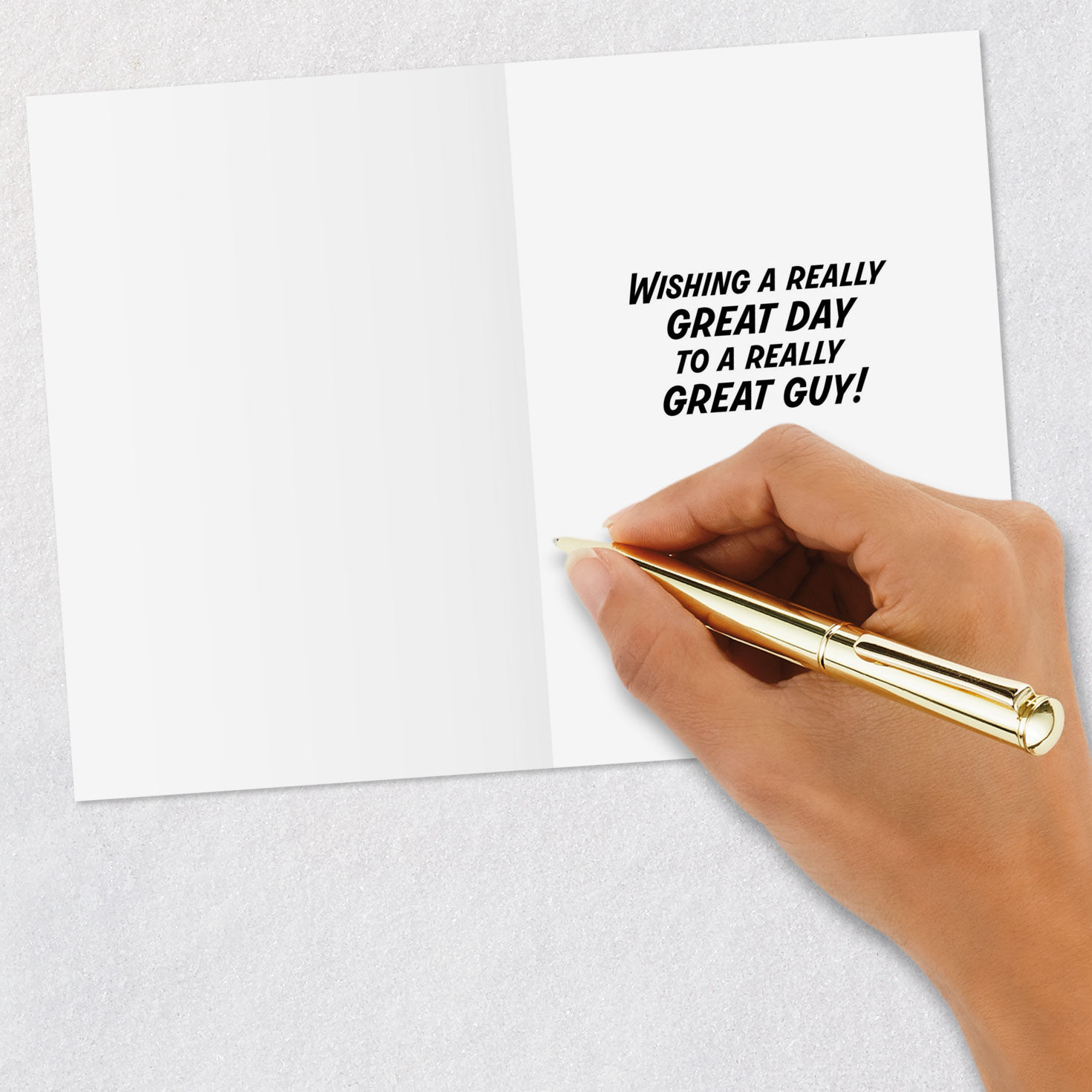 Beach and Bold Lettering Father's Day Card Pack Signing card image number 5