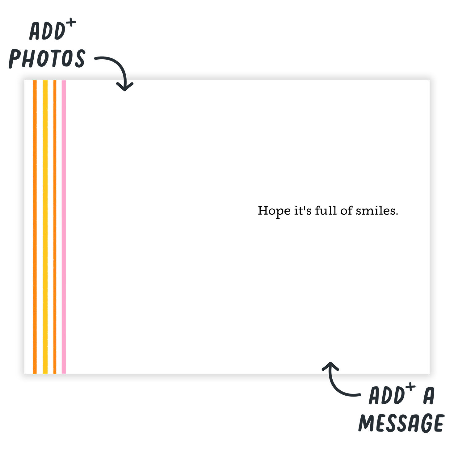 Personalized Lettering Happy Halloween Photo Card  image number 3