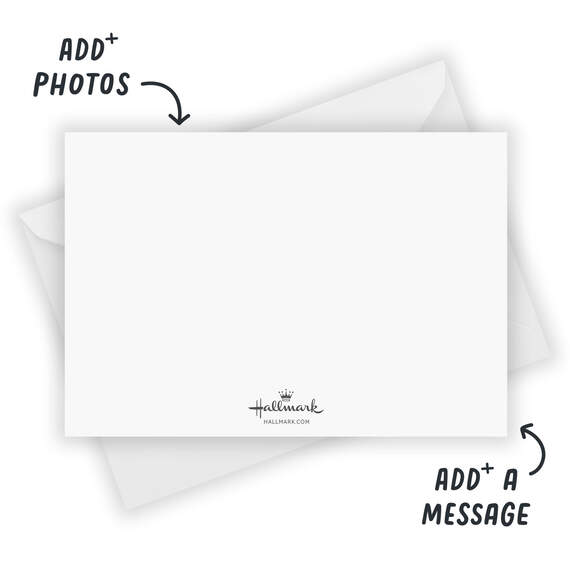 Create Your Own Horizontal Flat Photo Card, , large image number 3