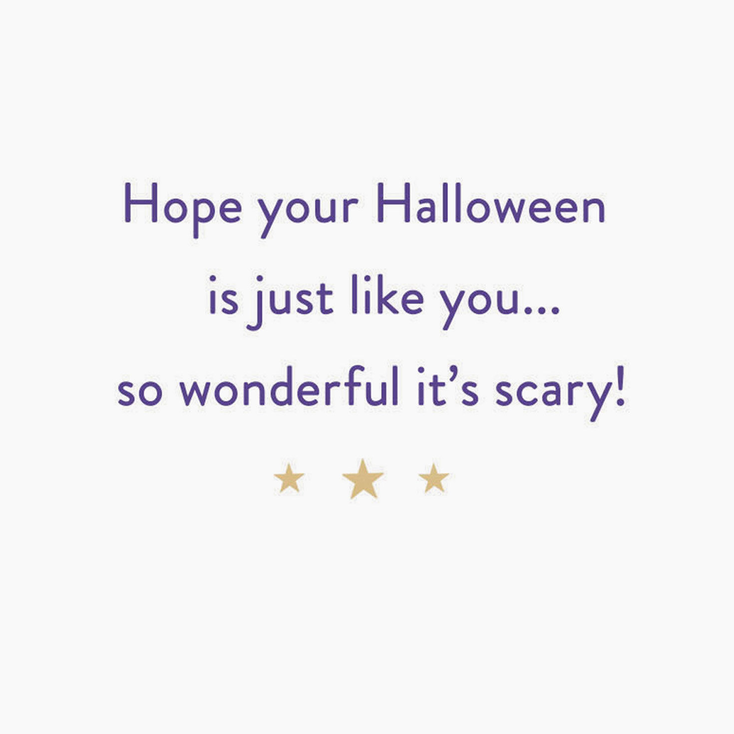 Haunted House Purple and Black Halloween Card Sentiment image number 2
