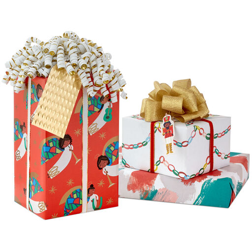 Jolly Spirits Holiday Gift Wrap Collection, 