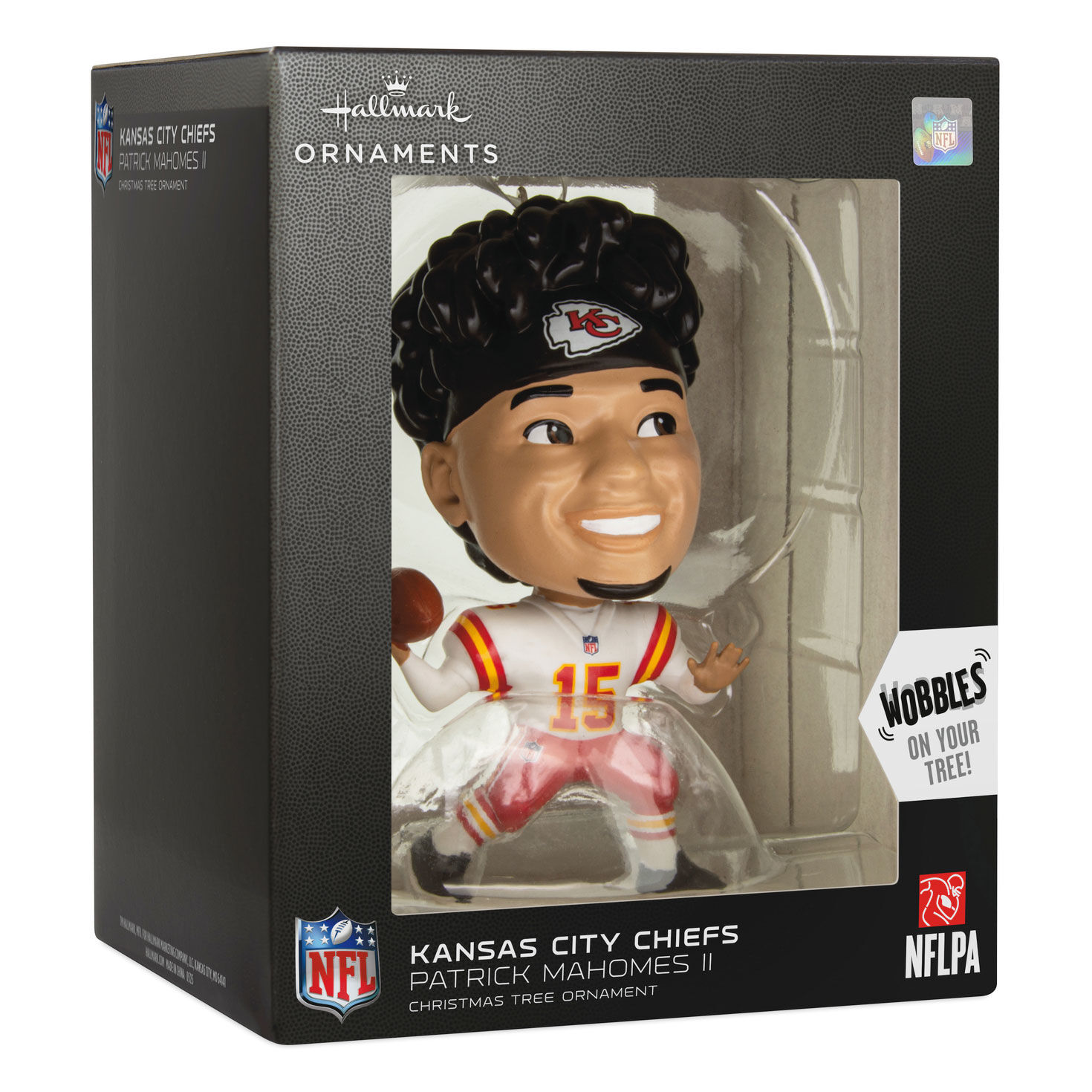 Patrick Mahomes Bobblehead Christmas Ornament  image number 6
