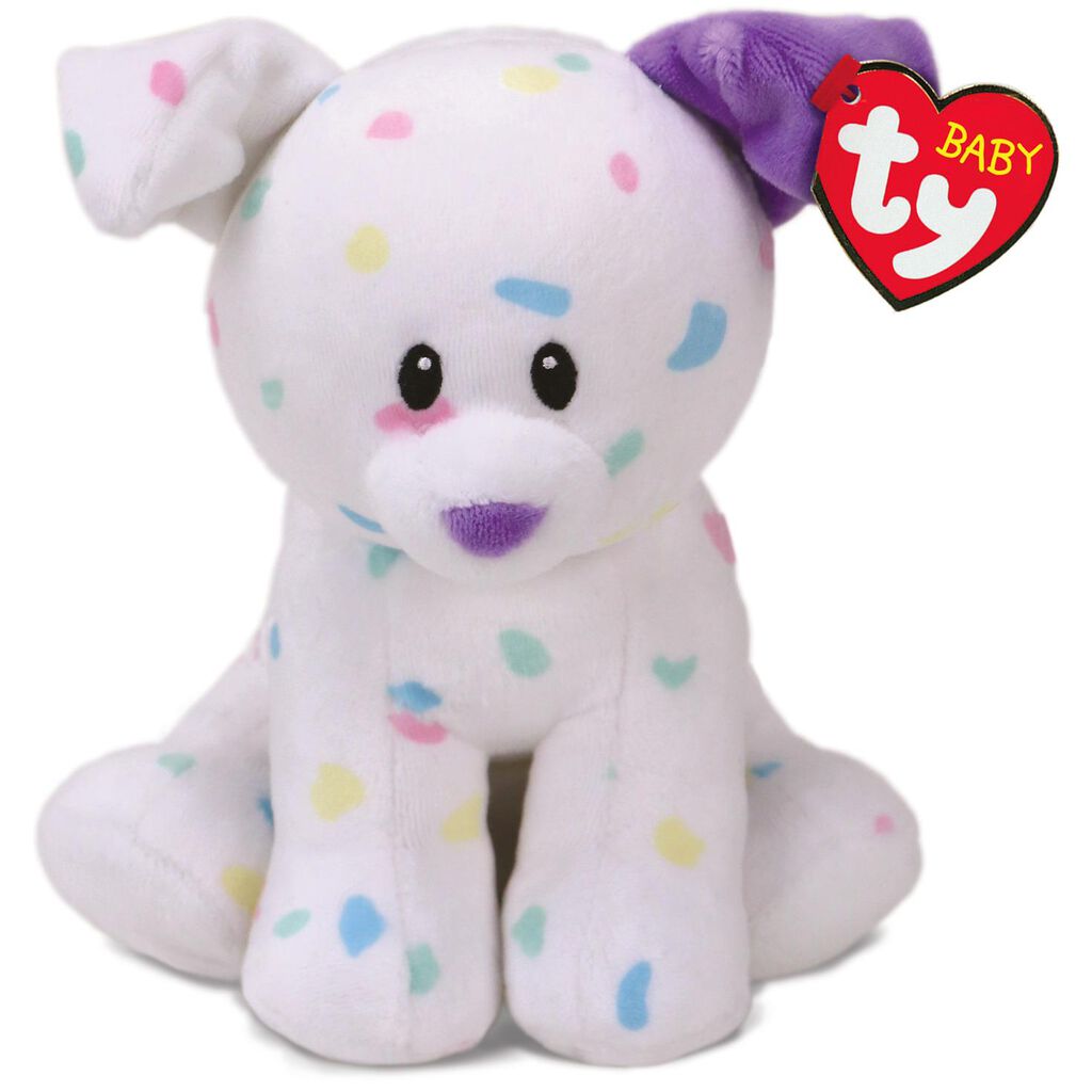 Ty® Baby Ty Sprinkles Speckled Dog Stuffed Animal, 6" Classic Stuffed Animals Hallmark