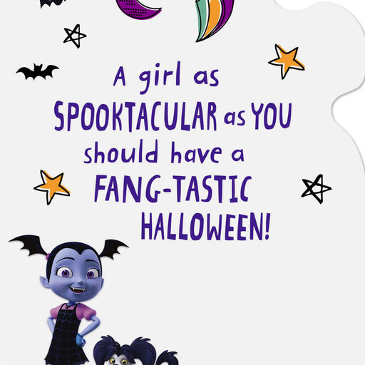 Disney Junior Vampirina Extraordinary Halloween Card for Granddaughter, 