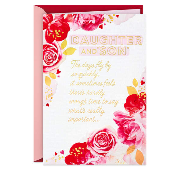 You'll Always Be Loved Valentine's Day Card for Daughter and Son-in-Law, , large image number 1