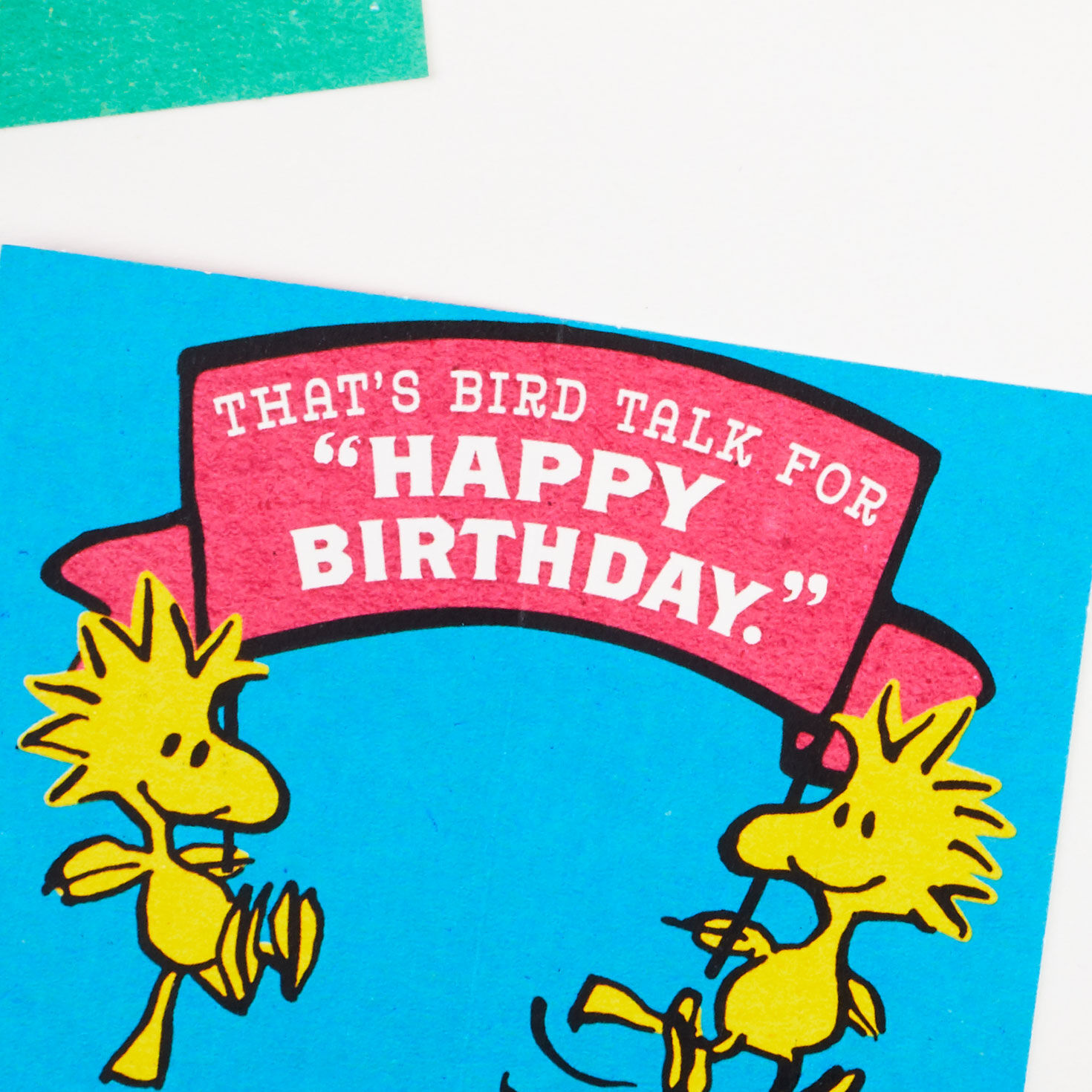 Charlie Brown on Pink Birthday Card and Mini Cards Sentiment image number 2