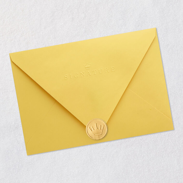 Rainbow Hearts Signature Birthday Card and Patch Envelope Back with Seal image number 9