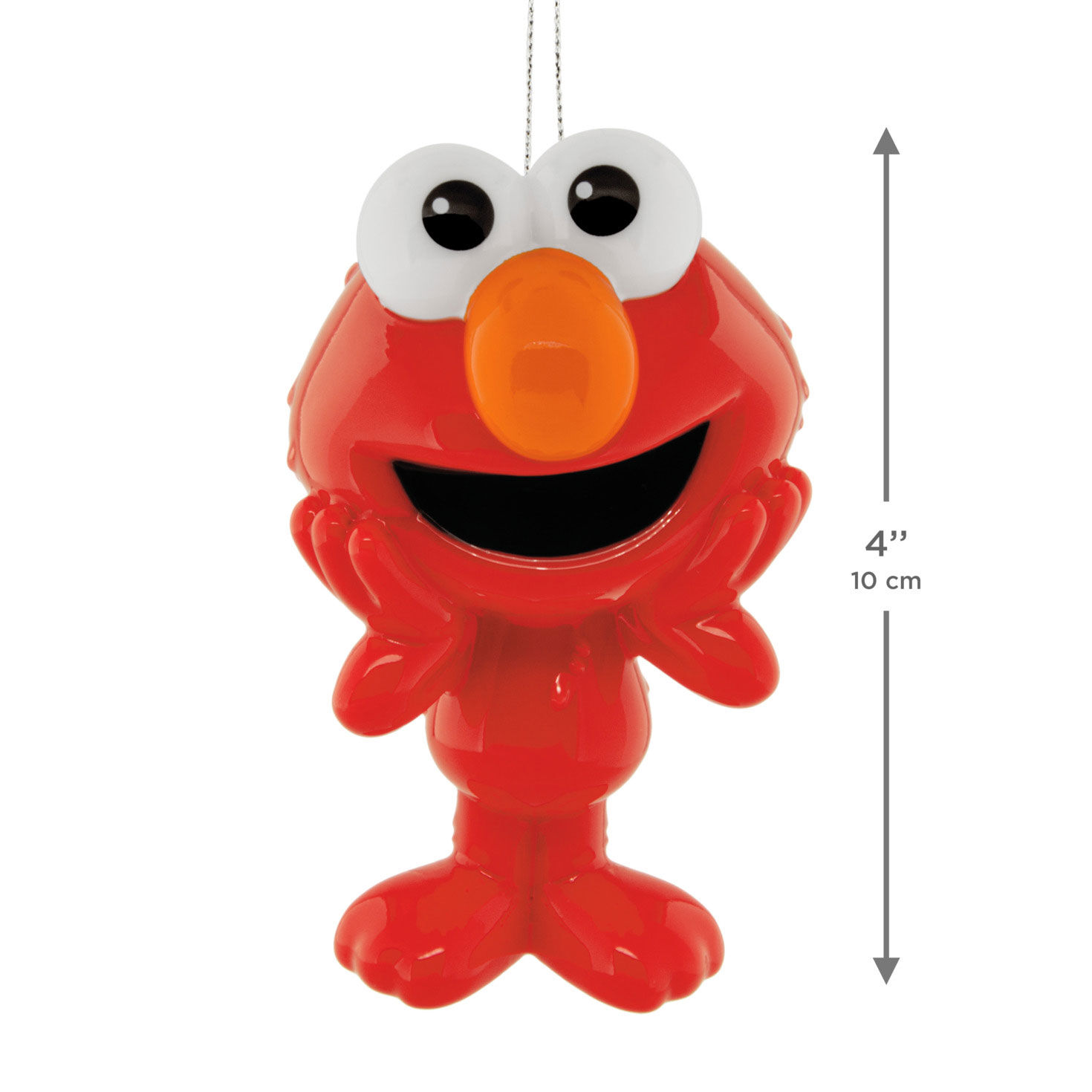 Sesame Street Elmo Christmas Ornament measurement image number 3