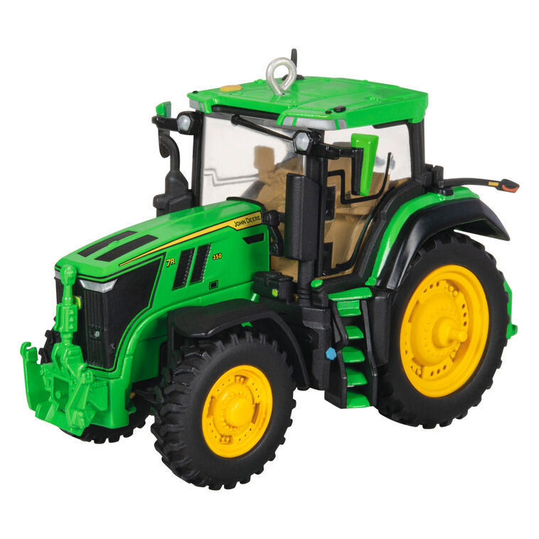 John Deere 7R 350 Tractor Metal Ornament