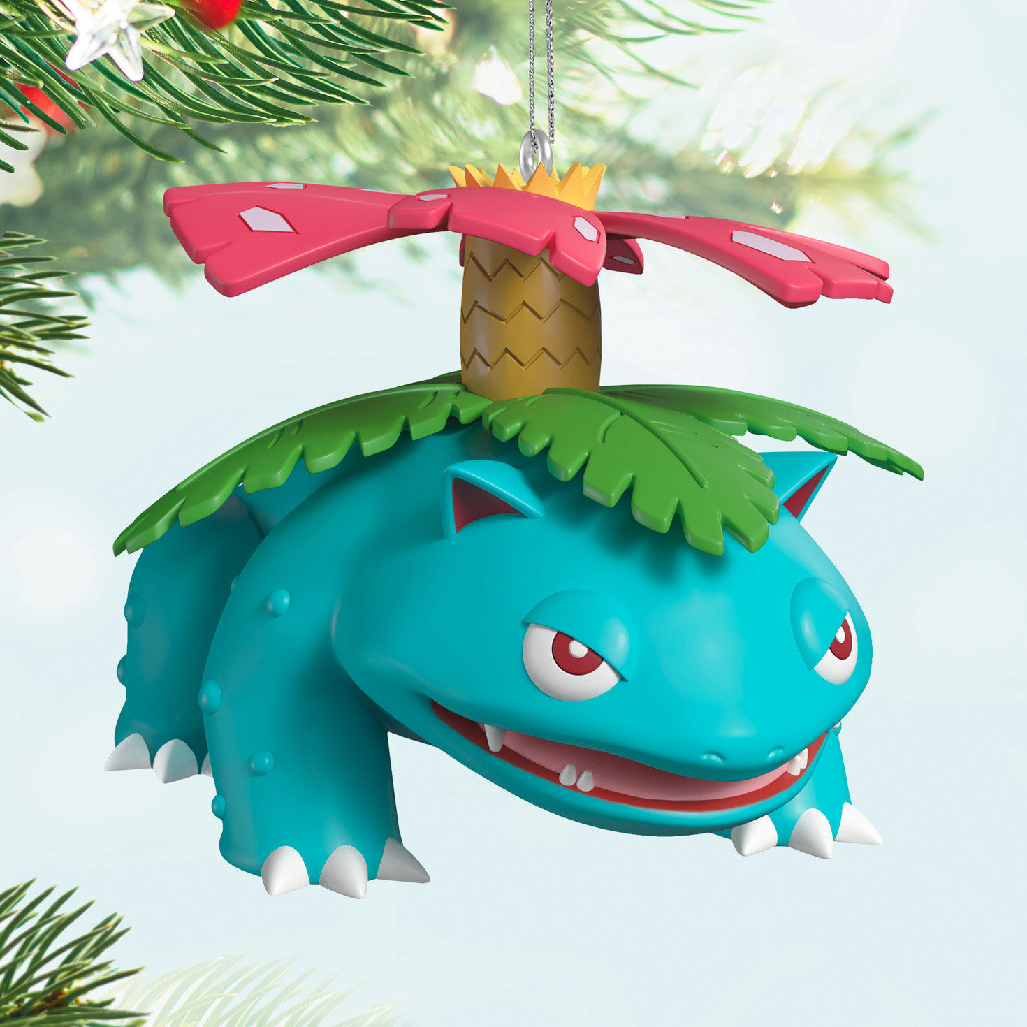 Pok&eacute;mon Venusaur Keepsake Ornament Hanging on tree image number 2