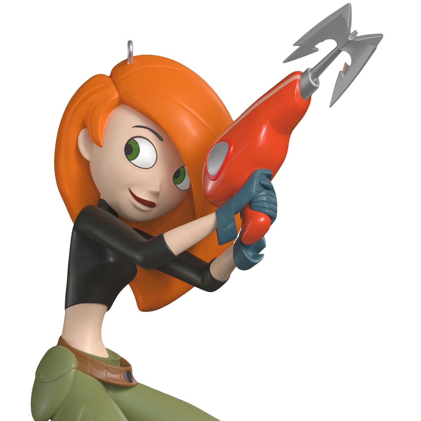 Disney Kim Possible and Rufus Keepsake Ornament closeup view image number 5