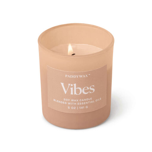 Paddywax "Vibes" Glass Jar Candle, 5 oz., 