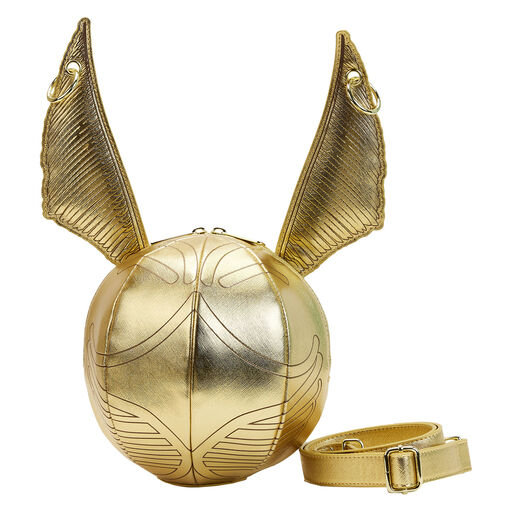Loungefly Harry Potter Golden Snitch Crossbody Bag, 