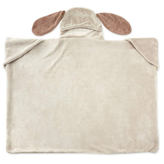 Baby Bunny Hooded Blanket With Pockets, , large image number 2