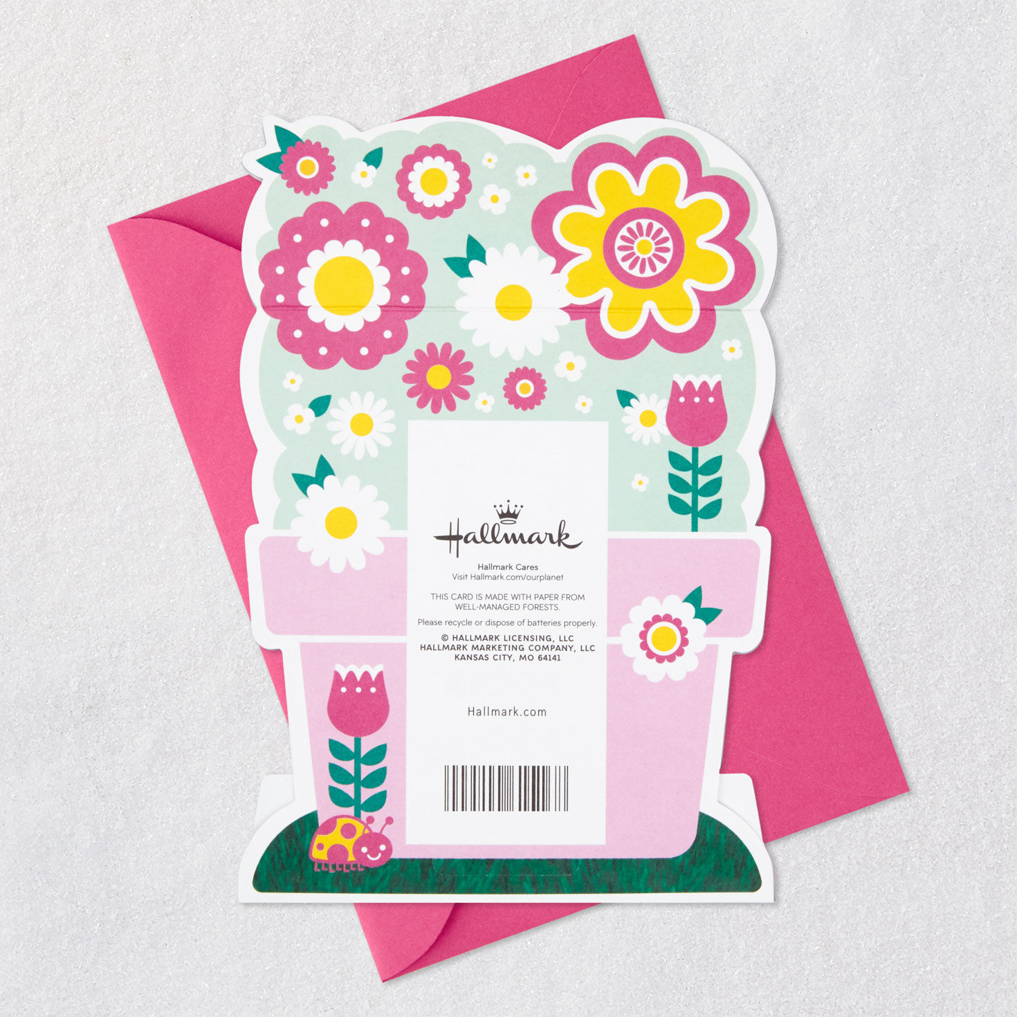 Cats and Dogs Lights and Sound Mother&rsquo;s Day Card Card Back with Envelope image number 9