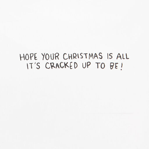 Butt-Cracker Ballet Funny Christmas Card, 
