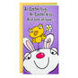 Bunny and Chick Lots of Love Money Holder Easter Card, , large image number 1