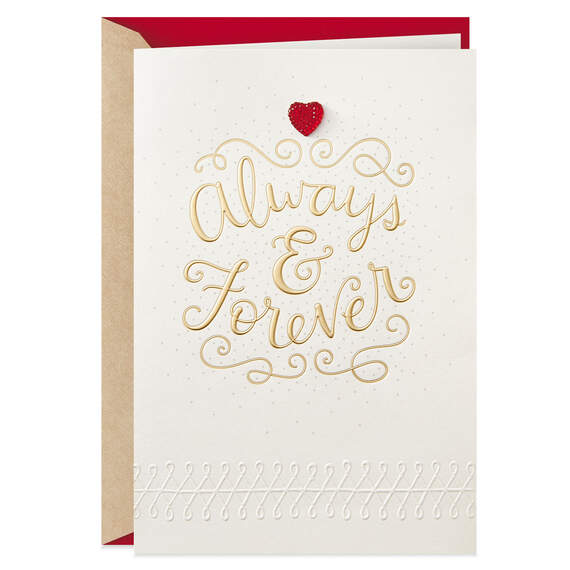 Always and Forever Valentine's Day Card for Wife, , large image number 1