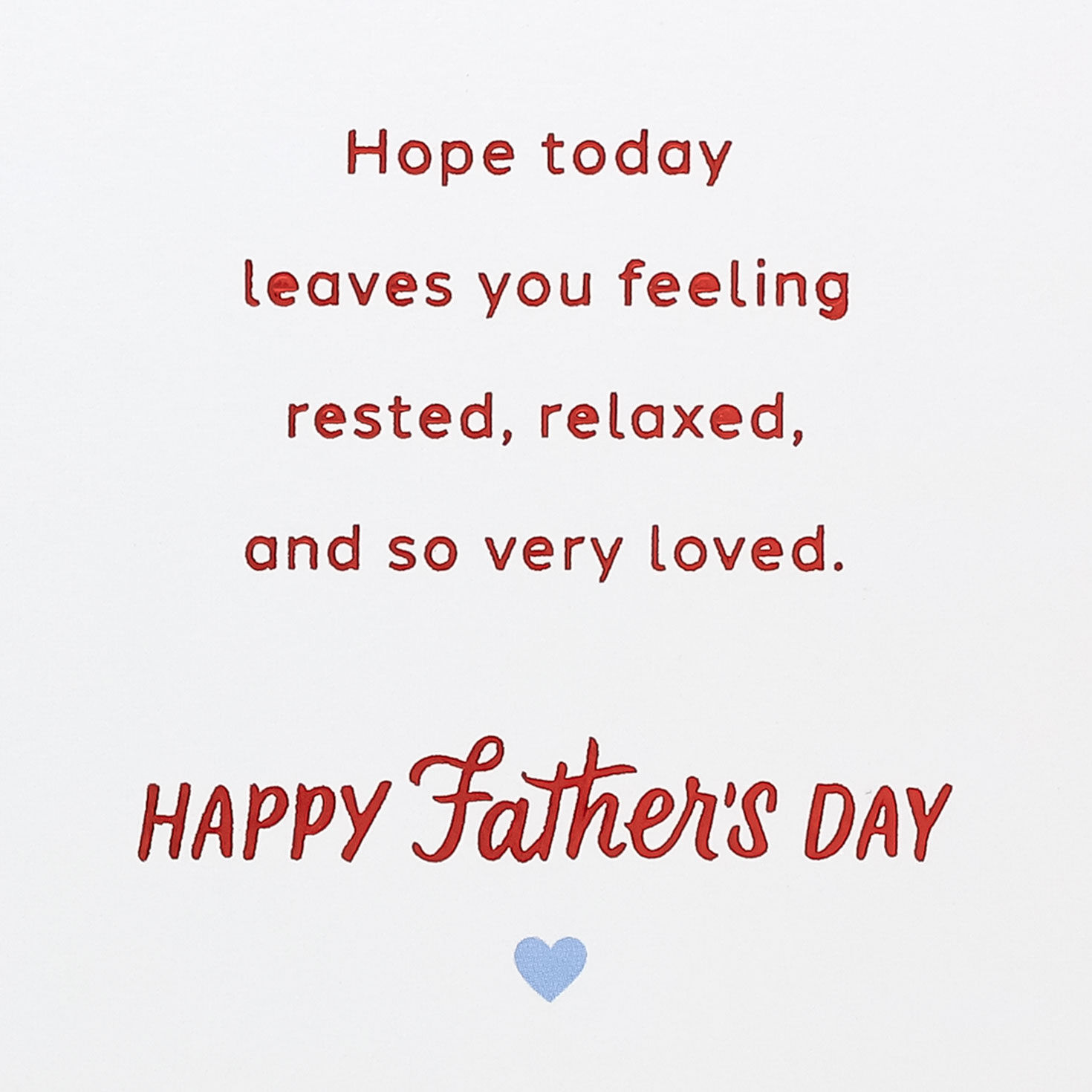 Red Adirondack Chair Father's Day Card Sentiment image number 2