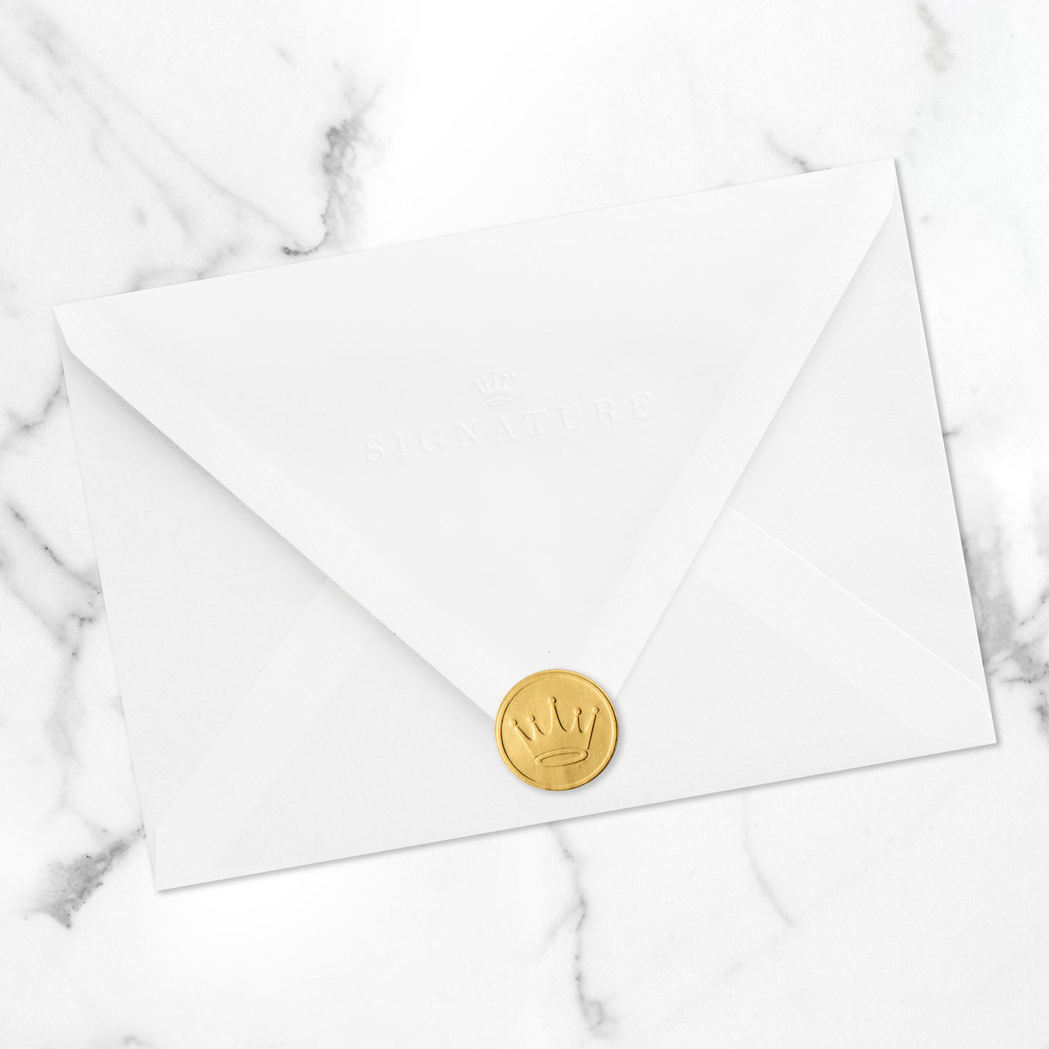 Gold Yay You Balloons Pop-Up Congratulations Card Envelope Back with Seal image number 7