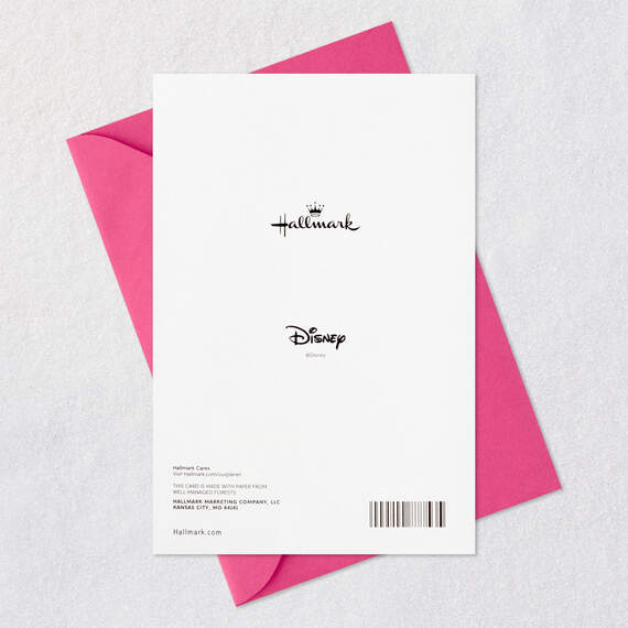 Disney Princess Valentine's Day Card for Granddaughter With Sticker, , large image number 9
