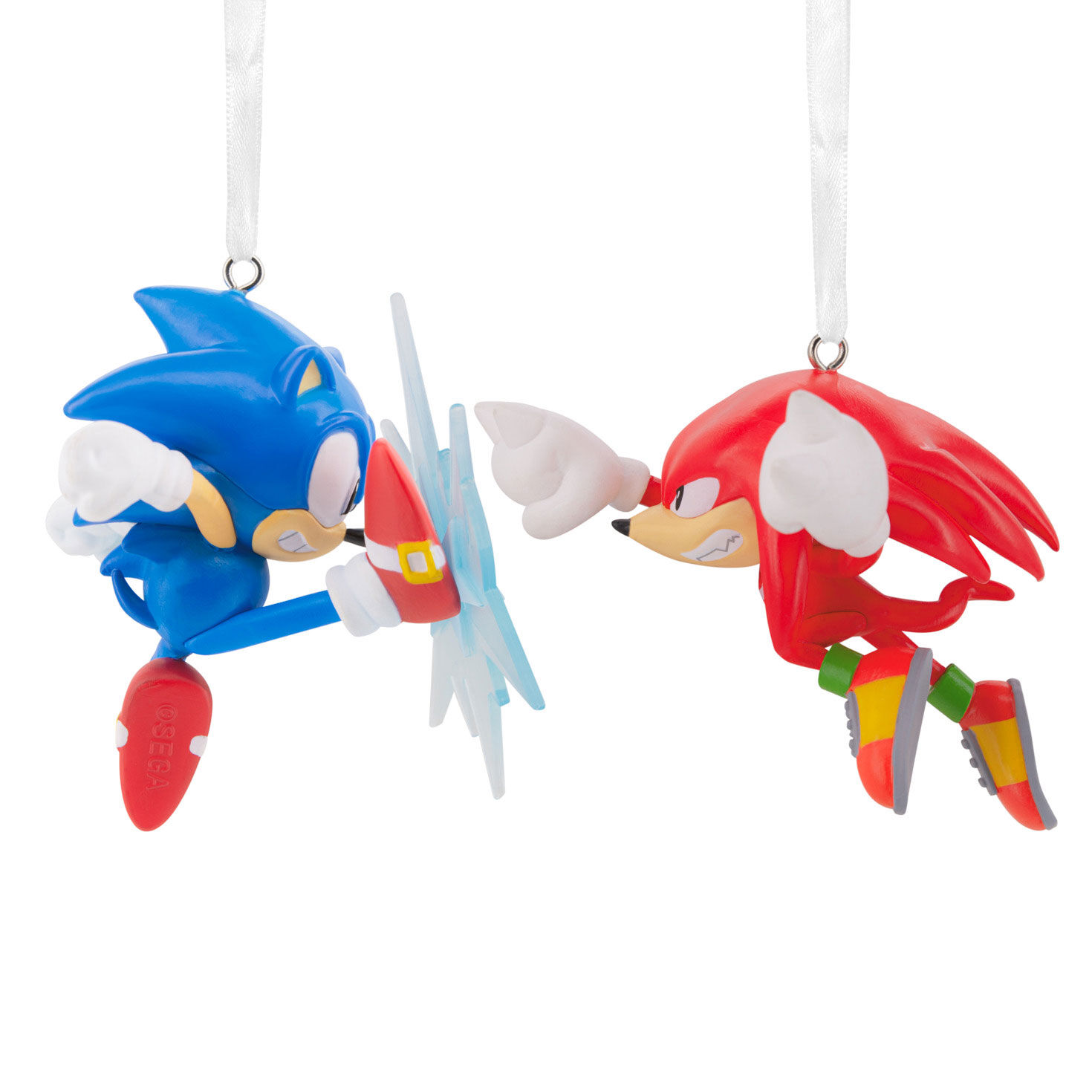 Sonic the Hedgehog™ Sonic vs. Knuckles Hallmark Ornaments, Set of 2