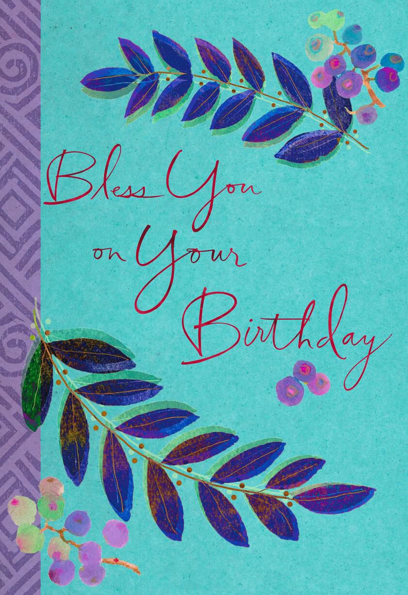 Becoming What God Wants You to Be Birthday Card