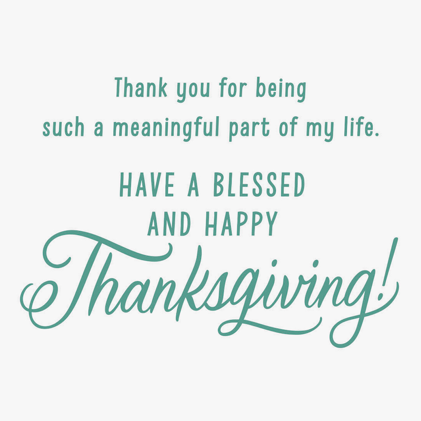 Friends Are Like Family We Choose Religious Thanksgiving Card for only USD 3.99 | Hallmark
