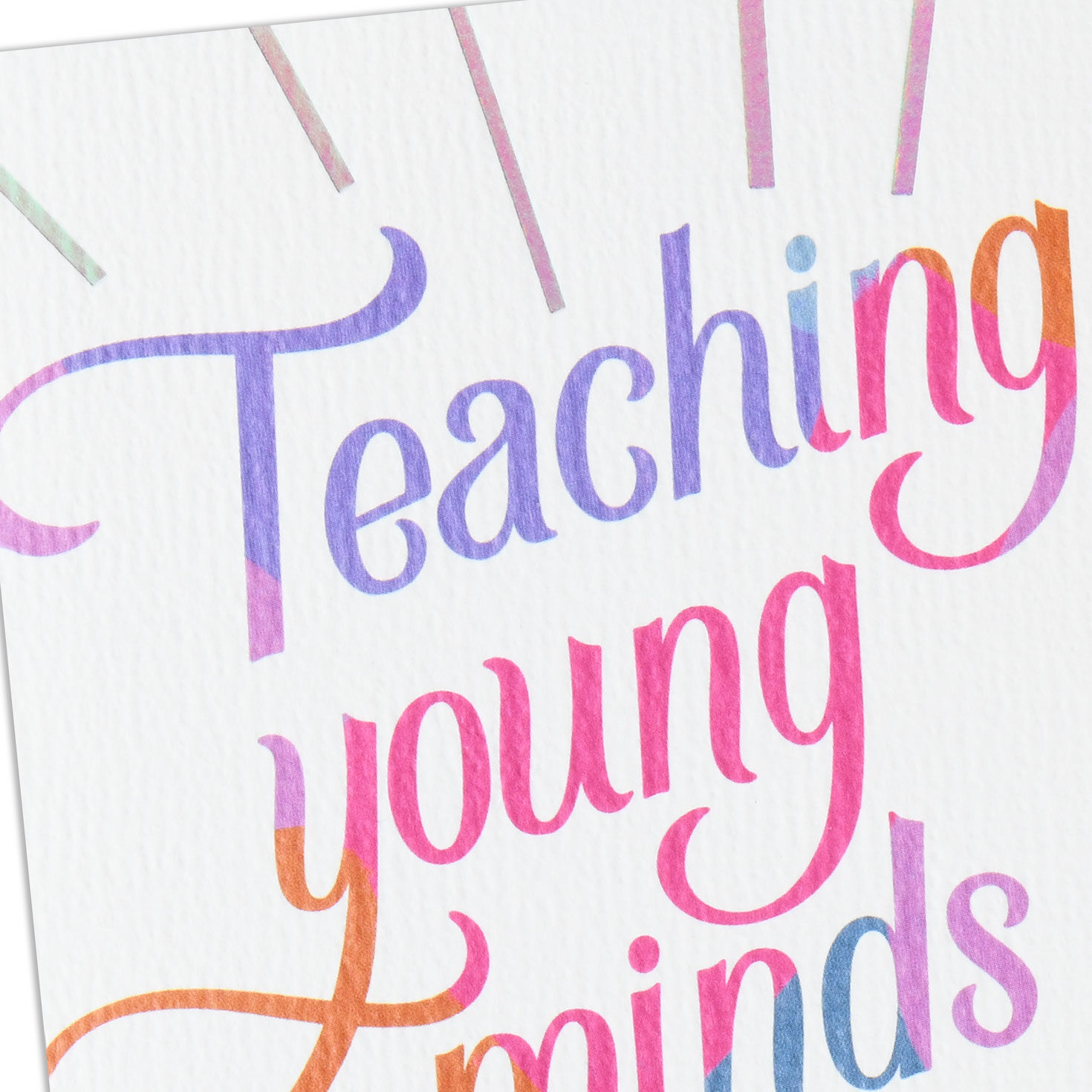 Important Work Thank-You Card for Teachers, , large image number 4