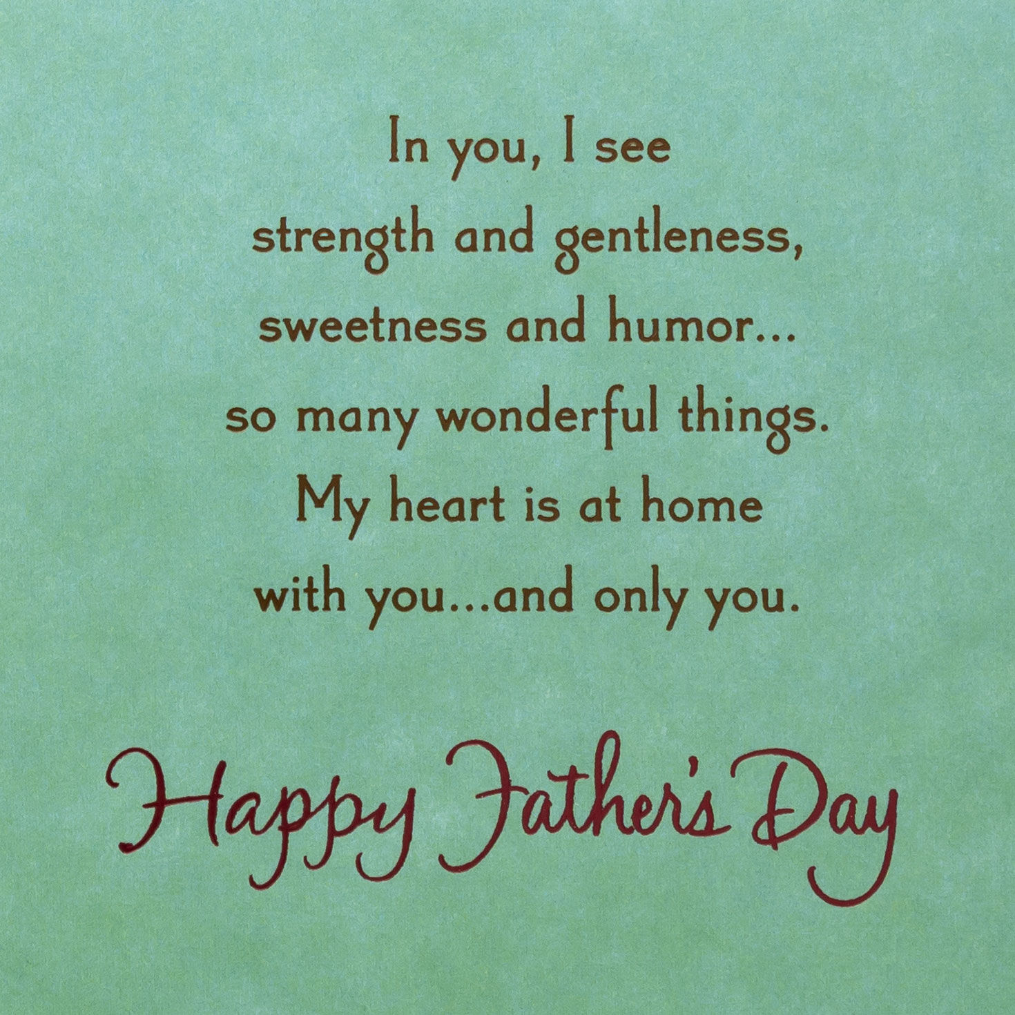 Seaside Cottage Painting Father's Day Card sentiment image number 3
