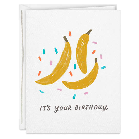 Go Bananas Funny Birthday Card