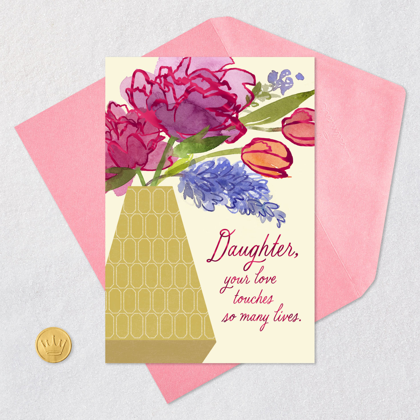 Your Love Touches Many Lives Mother's Day Card for Daughter, , large image number 5