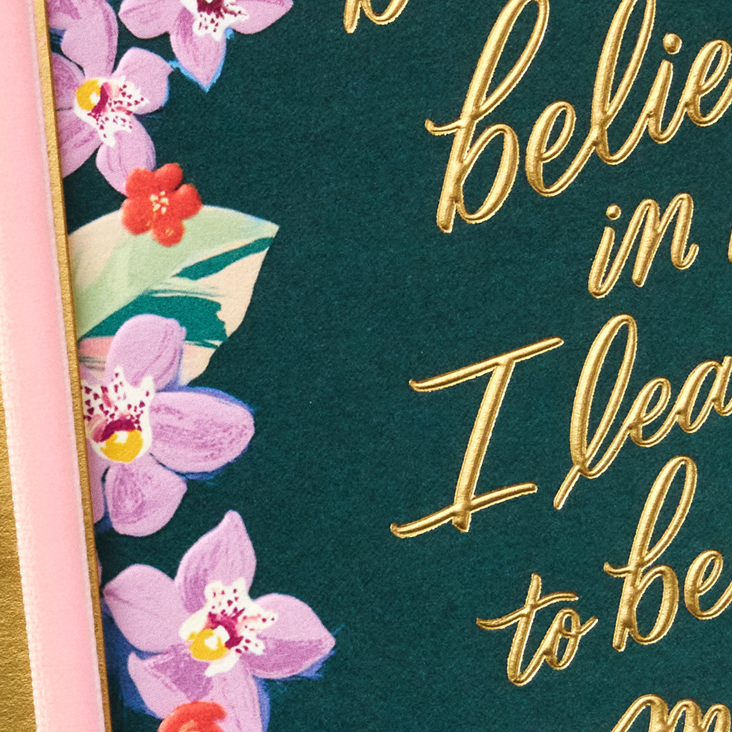 Floral Border Lacey Chabert Mom Mother's Day Card Card Front Detail image number 5