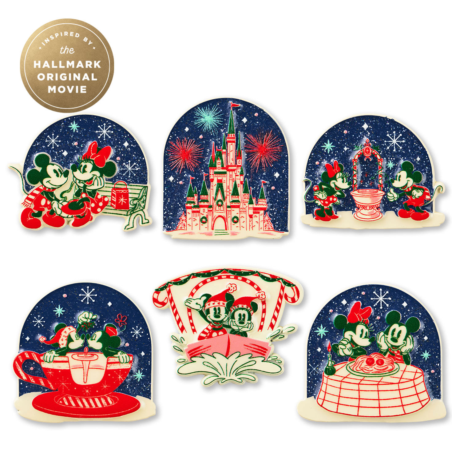 Hallmark + Disney Holiday Ever After Loungefly Mystery Pin