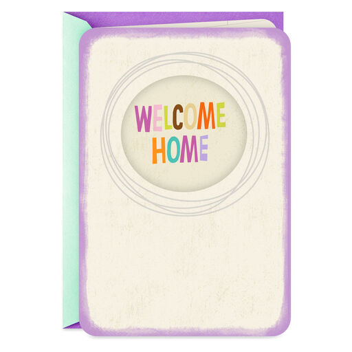Welcome Mat New Home Congratulations Card, 