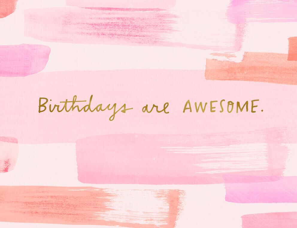 You Are Awesome Birthday Card