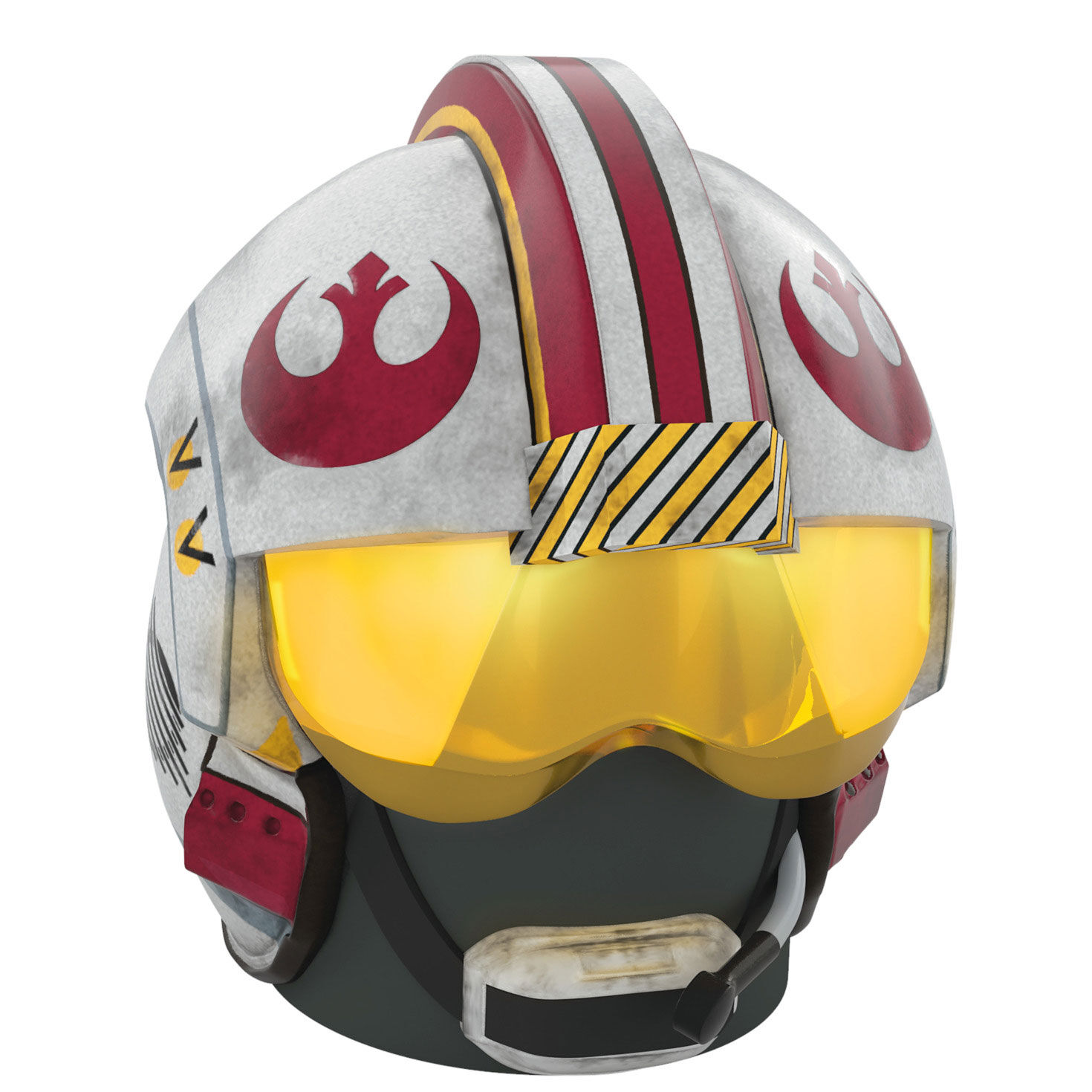 Mini Star Wars™ Red Five Rebel Pilot ShowToppers Musical Tree Topper With Light, 3"