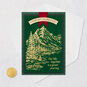 Mountain Landscape Husband Christmas Card Card Front with Envelope and Gold Seal image number 7