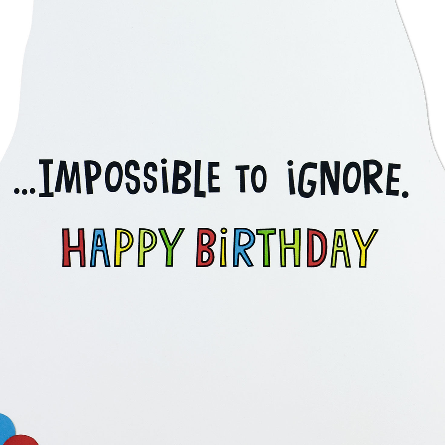 Pug Dog Party Farts Birthday Card Sentiment image number 2