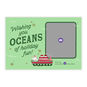 Hallmark Cruise Santa Ship Personalized Photo Card Card Front indicating personalization image number 5