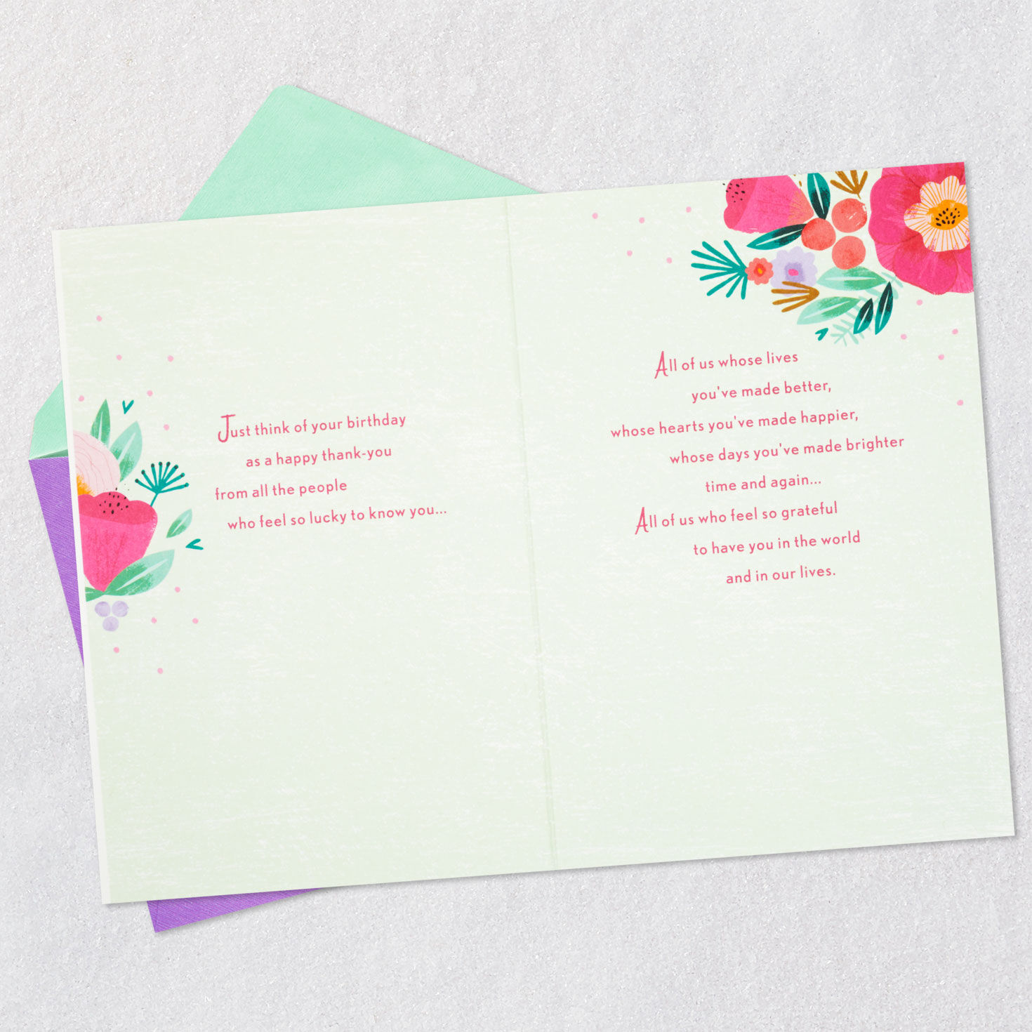 So Lucky to Know You Birthday Card - Greeting Cards | Hallmark