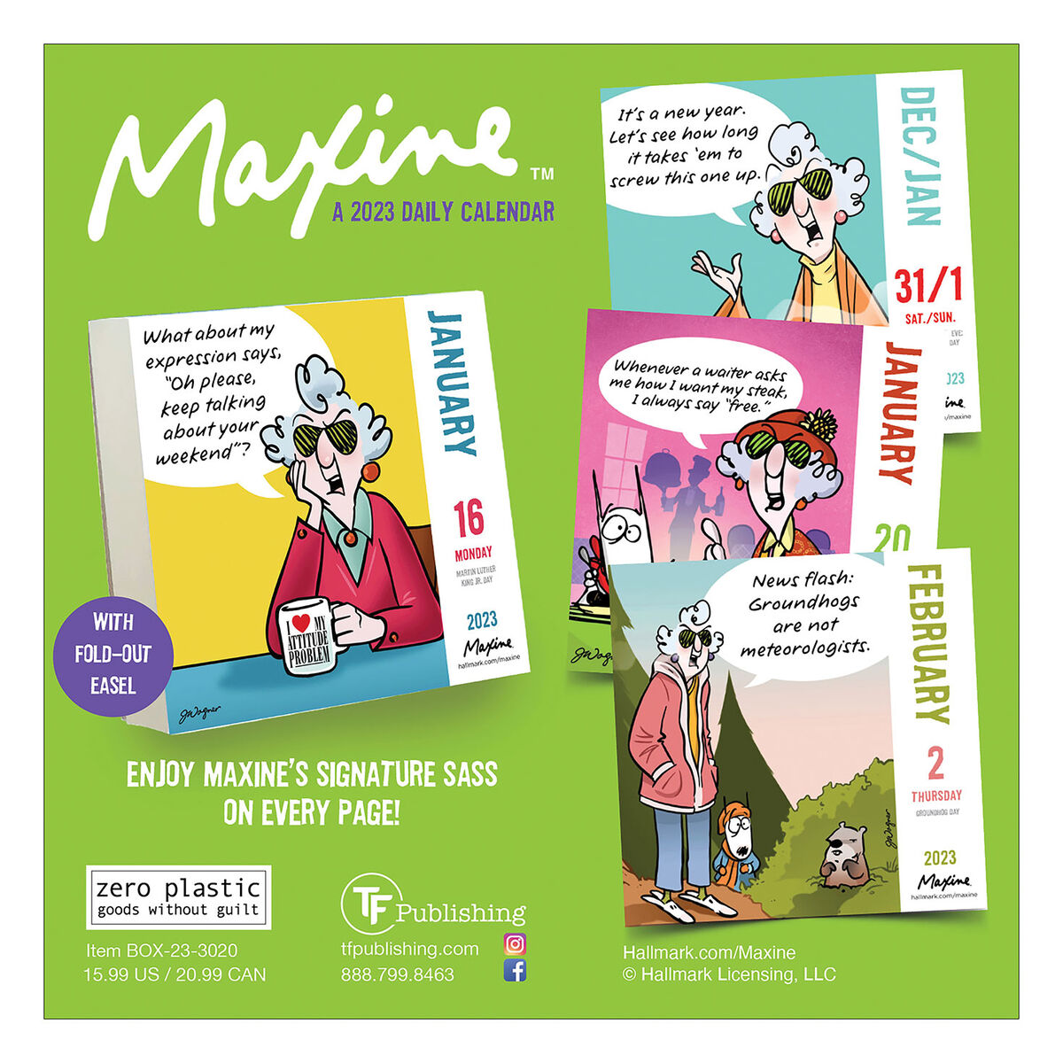 maxine-daily-calendar-2023-customize-and-print
