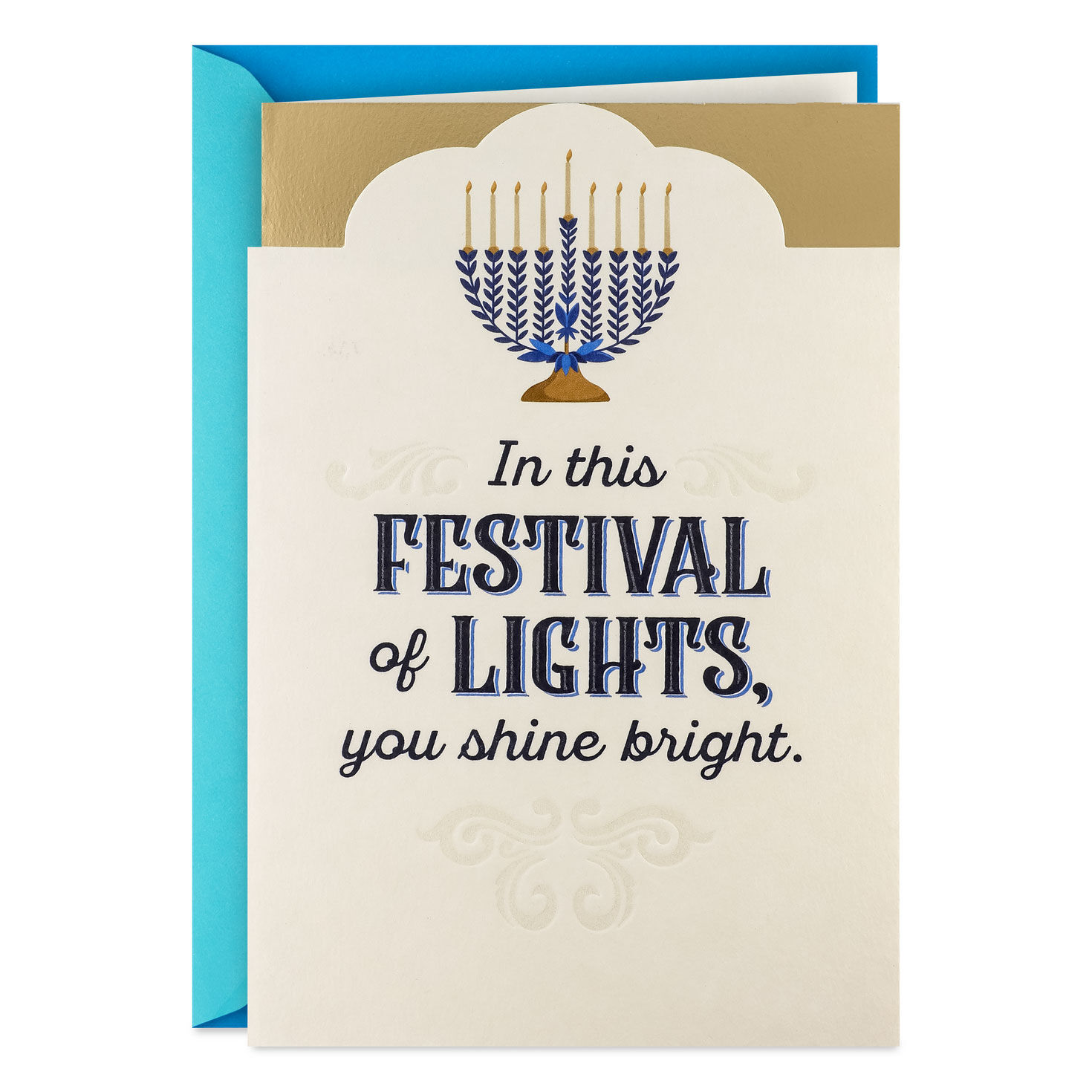 You Shine Bright Hanukkah Card