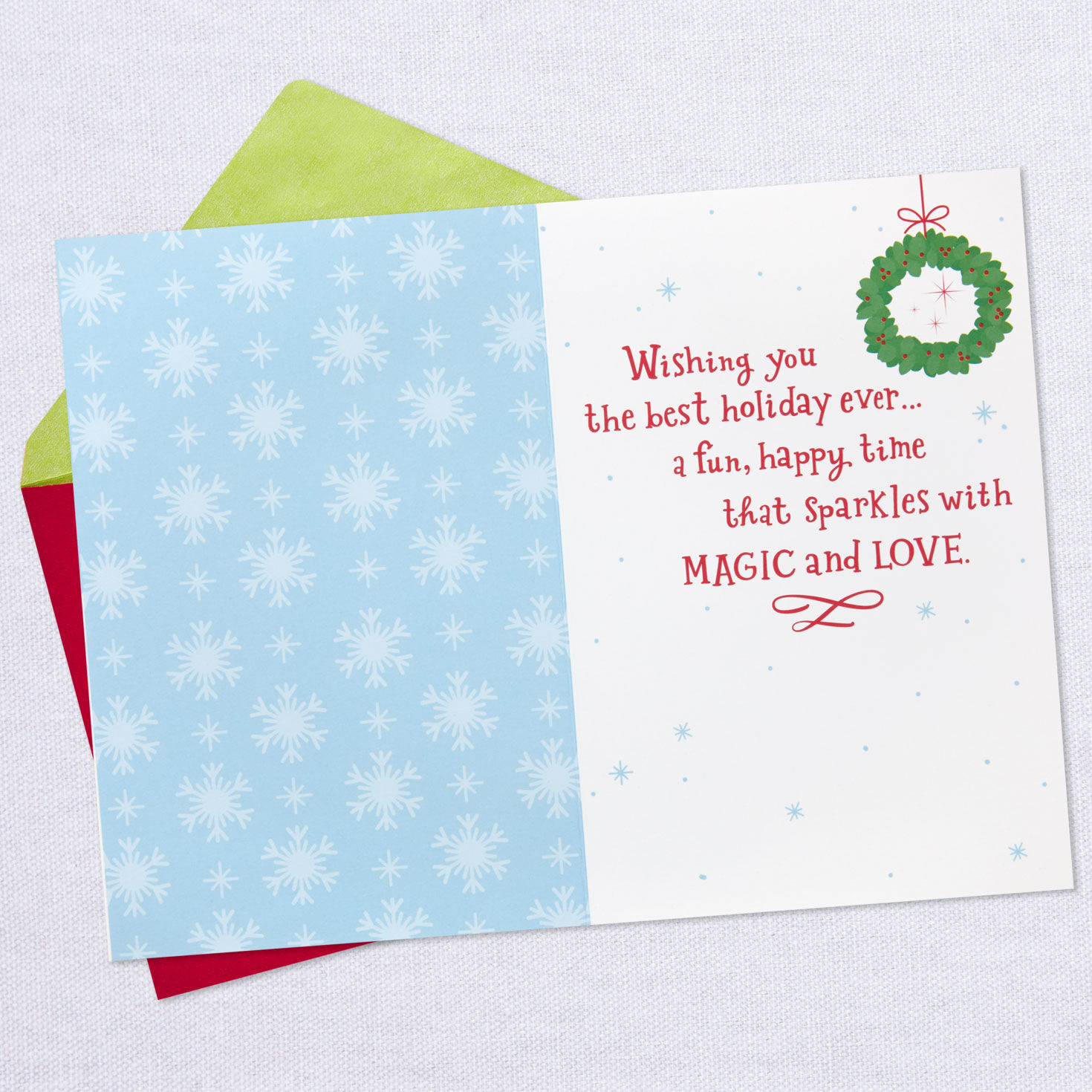 Wonderful Granddaughter Christmas Card With Barrette for only USD 4.99 | Hallmark