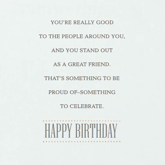 Good Man, Good Heart Birthday Card for Him, , large image number 2