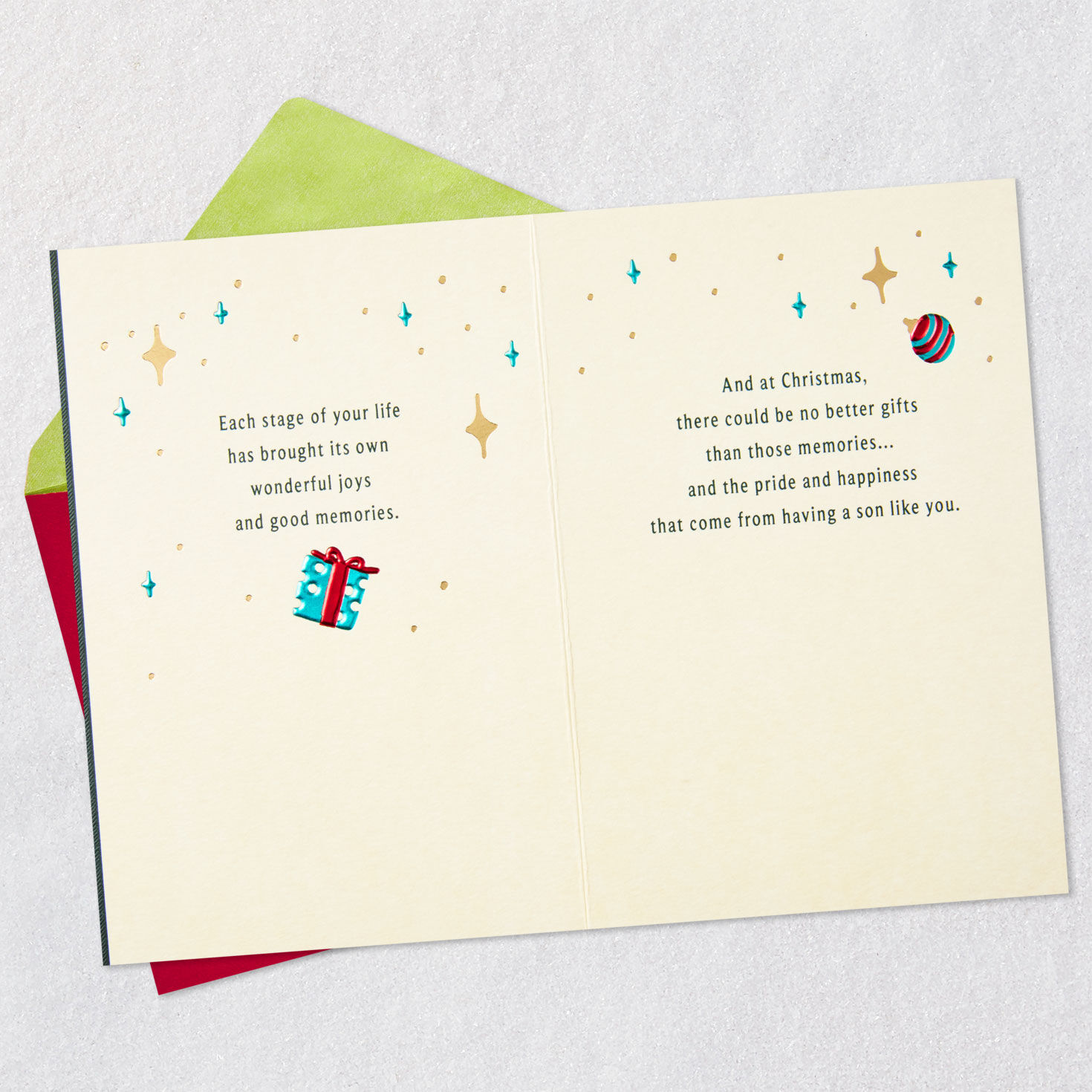 You're a Gift That Keeps Giving Christmas Card for Son for only USD 6.99 | Hallmark